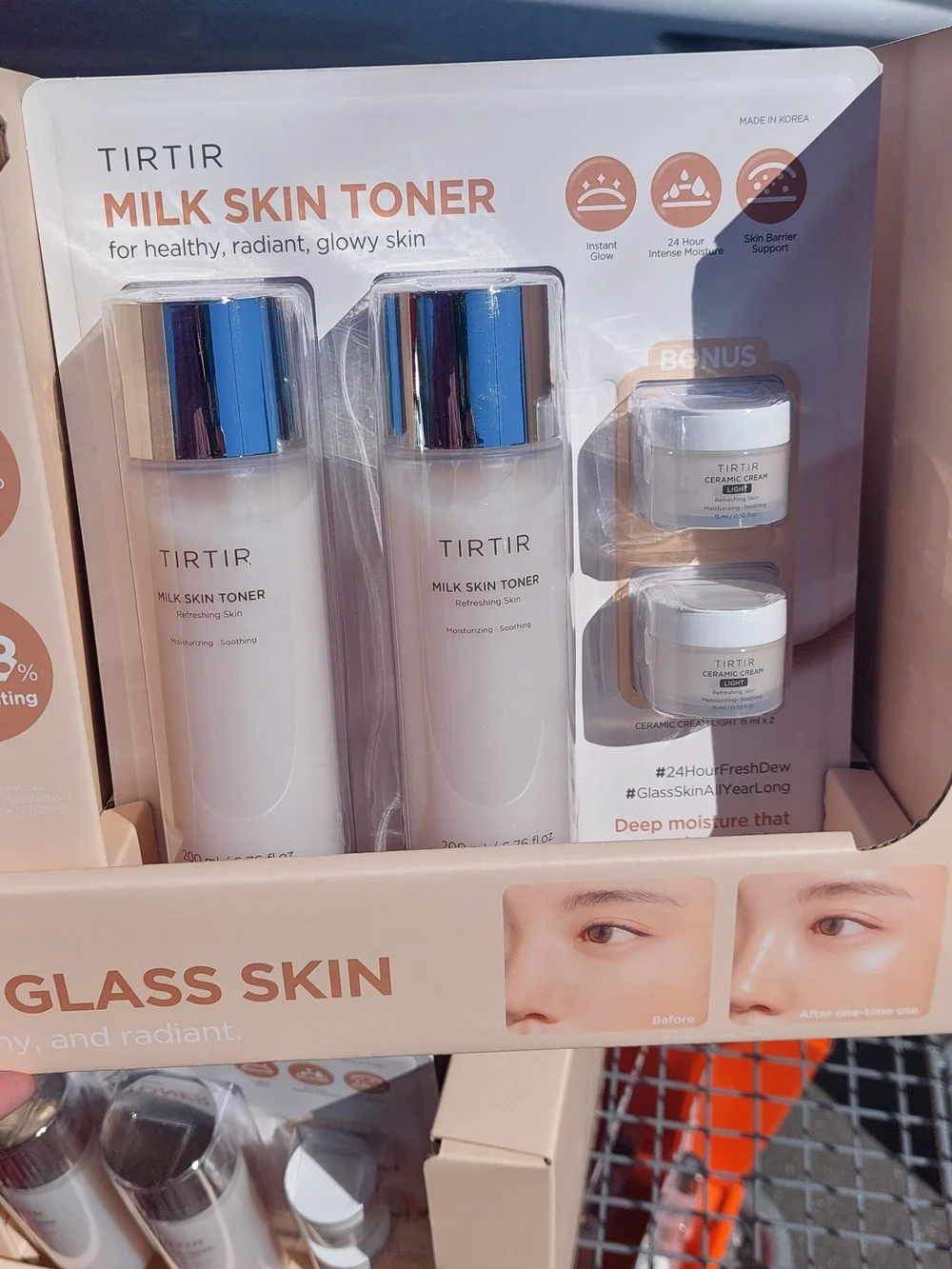 TIRTIR Milk Skin Toner (White) – Hydrating Milk Toner Duo